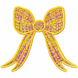 Ribbions And Bows Embroidery Design 4 Ribbions And Bows Embroidery Design 4